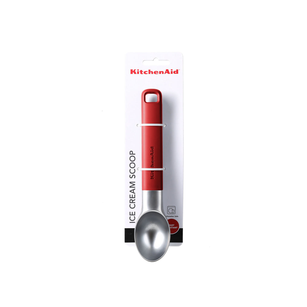 KitchenAid Eisportionierer Classic Kaiserrot Kunststoff 21 cm - Eiskugelheber