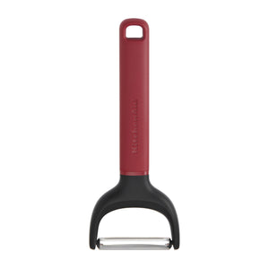 KitchenAid Sparschäler Classic Kaiserrot - Edelstahl 17,5 cm - Y-Modell Schäler