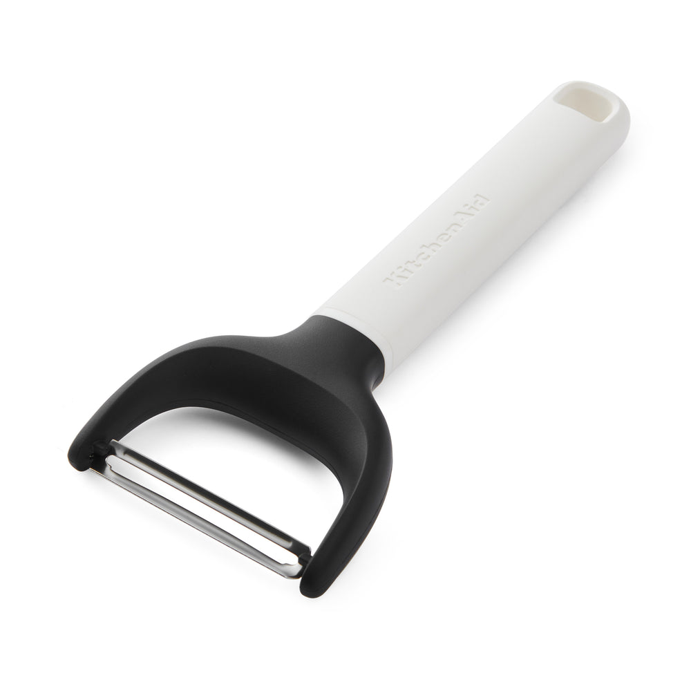 KitchenAid Sparschäler Classic Porzellanweiß Edelstahl 17,5cm - Y-Modell Schäler