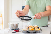 KitchenAid Sieb Classic Porzellanweiß Kunststoff/Edelstahl ø 17 cm - Küchensieb