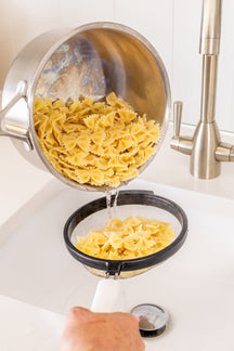 KitchenAid Sieb Classic Porzellanweiß Kunststoff/Edelstahl ø 17 cm - Küchensieb