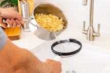 KitchenAid Sieb Classic Porzellanweiß Kunststoff/Edelstahl ø 17 cm - Küchensieb
