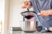 KitchenAid Sieb Classic Porzellanweiß Kunststoff/Edelstahl ø 17 cm - Küchensieb