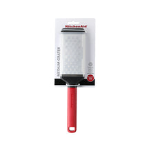 KitchenAid Reibe Classic Kaiserrot Kunststoff + Edelstahl 30cm - Käsereibe