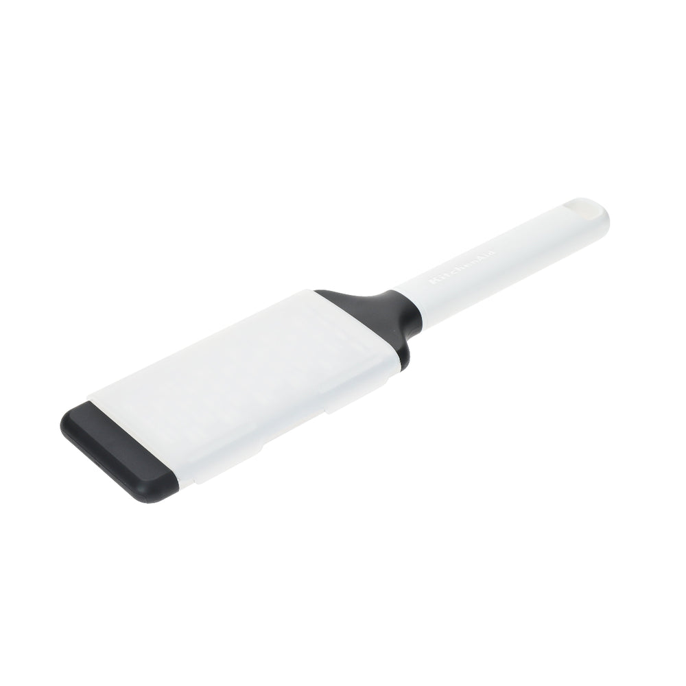 KitchenAid Reibe Classic Porzellanweiß Kunststoff/Edelstahl 30cm - Käsereibe