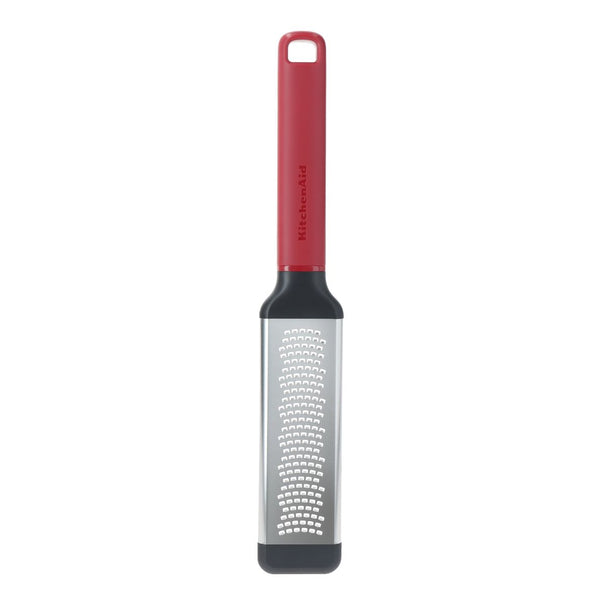 KitchenAid Reibe Classic Kaiserrot Edelstahl/Kunststoff 29cm Fein - Raspel