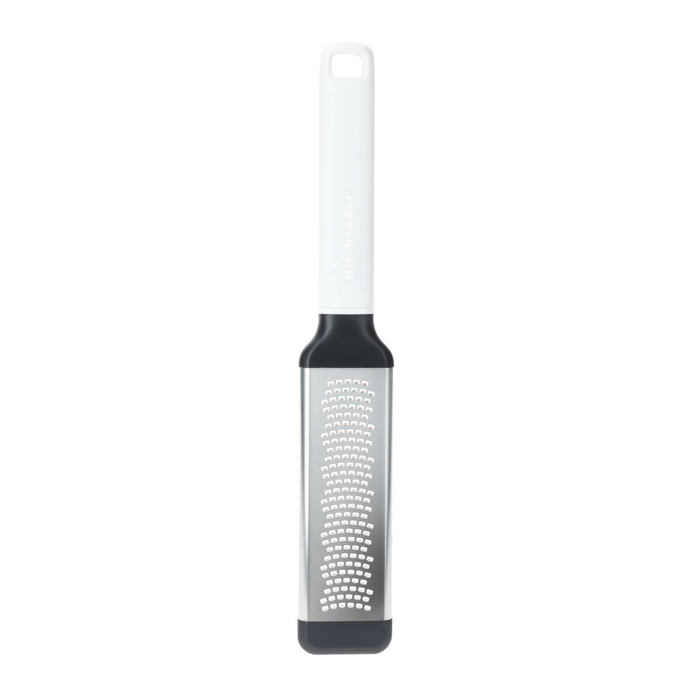 KitchenAid Reibe Feine Classic Porzellanweiß Kunststoff/Edelstahl 29cm - Raspel