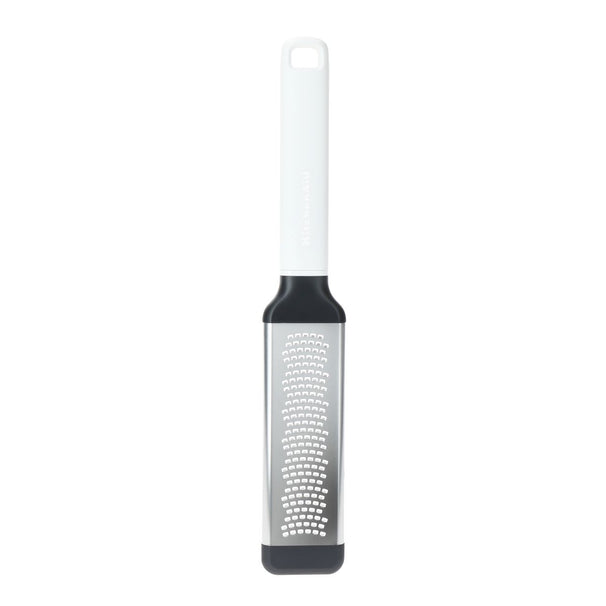 KitchenAid Reibe Feine Classic Porzellanweiß Kunststoff/Edelstahl 29cm - Raspel