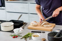 KitchenAid Brotmesser Gourmet Edelstahl 20 cm Schwarz/Silber - Brotschneiden