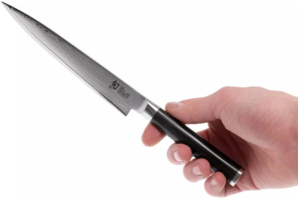 Kai Shun Classic Messerset - 32-lagiger Damaststahl - (Büromesser + Universalmesser) 2-teilig - DMS-210