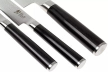 Kai Shun Classic Messerset – 32 Lagen Damaststahl – (Büromesser + Universalmesser + Kochmesser) 3-teilig – DMS-300