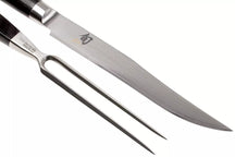 Kai Shun Classic Tranchierset - 32-lagiger Damaststahl - (Tranchiermesser + Tranchiergabel) - 2-teilig - DMS-200