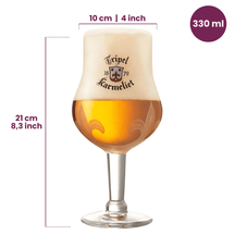 Karmeliet Biergläser 330 ml - 4 Stück
