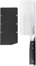 KitchenAid Hackmesser Gourmet Edelstahl 15 cm Schwarz/Silber - Spülmaschinenfest