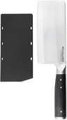 KitchenAid Hackmesser Gourmet Edelstahl 15 cm Schwarz/Silber - Spülmaschinenfest