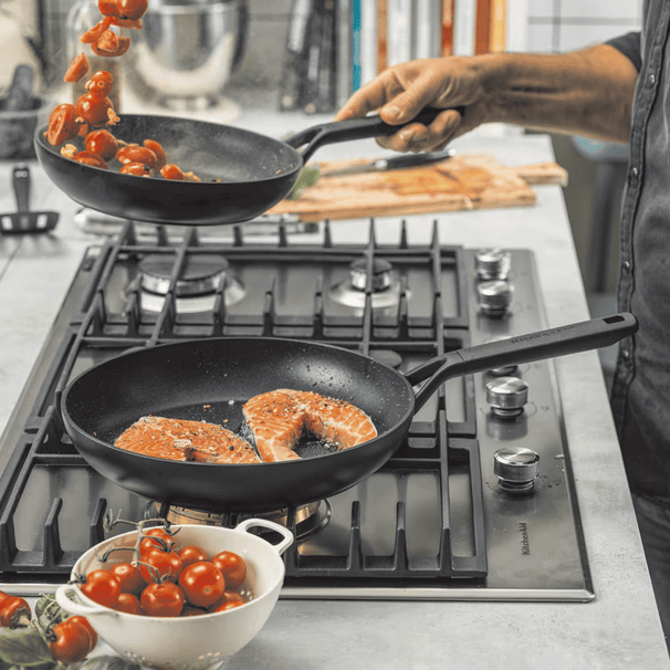 KitchenAid Bratpfannenset Classic Forged 2-teilig - ø 20 & 28 cm - keramische Antihaftbeschichtung