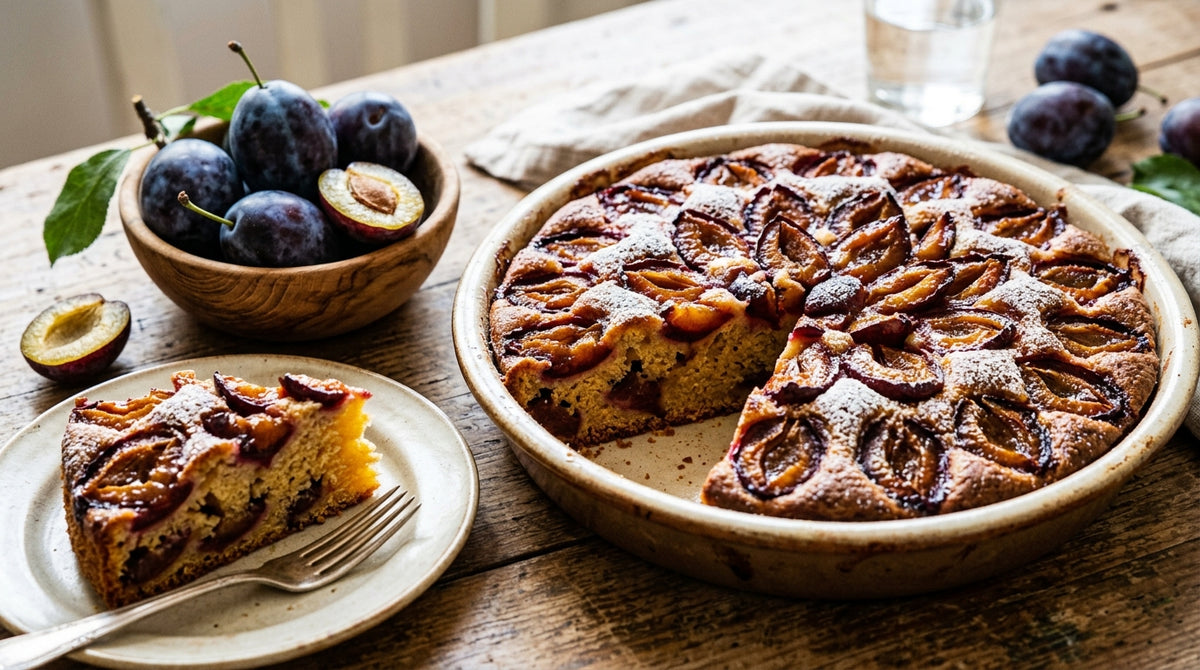 Saftiger Pflaumenkuchen zoals oma die maakte, maar dan van jou.