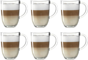 Leonardo Latte Macchiato Gläser Napoli 380 ml - 6 Stück - Hitzebeständig