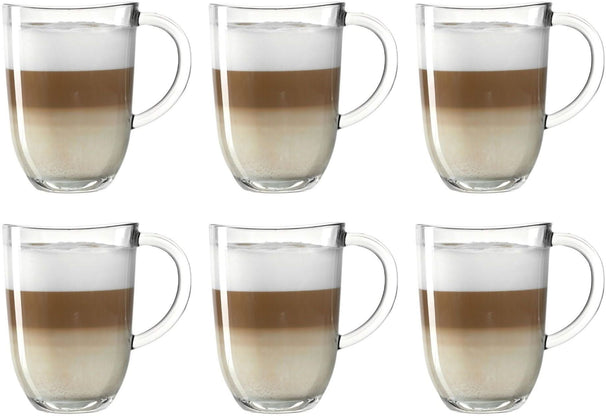 Leonardo Latte Macchiato Gläser Napoli 380 ml - 6 Stück - Hitzebeständig