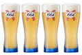 Kronenbourg 1664 Blanc Biergläser 250 ml - 4 Stück
