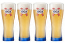 Kronenbourg 1664 Blanc Biergläser 250 ml - 4 Stück