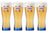 Kronenbourg 1664 Blanc Biergläser 250 ml - 4 Stück