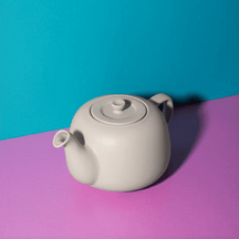 La Cafetiere Teekanne Classic Latte / Creme 1,2L - Steingut - spülmaschinenfest