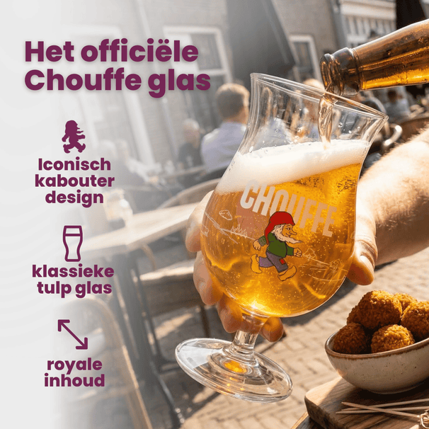 La Chouffe Biergläser - 330 ml - 2er-Pack