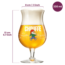 La Chouffe Biergläser - 330 ml - 2er-Pack