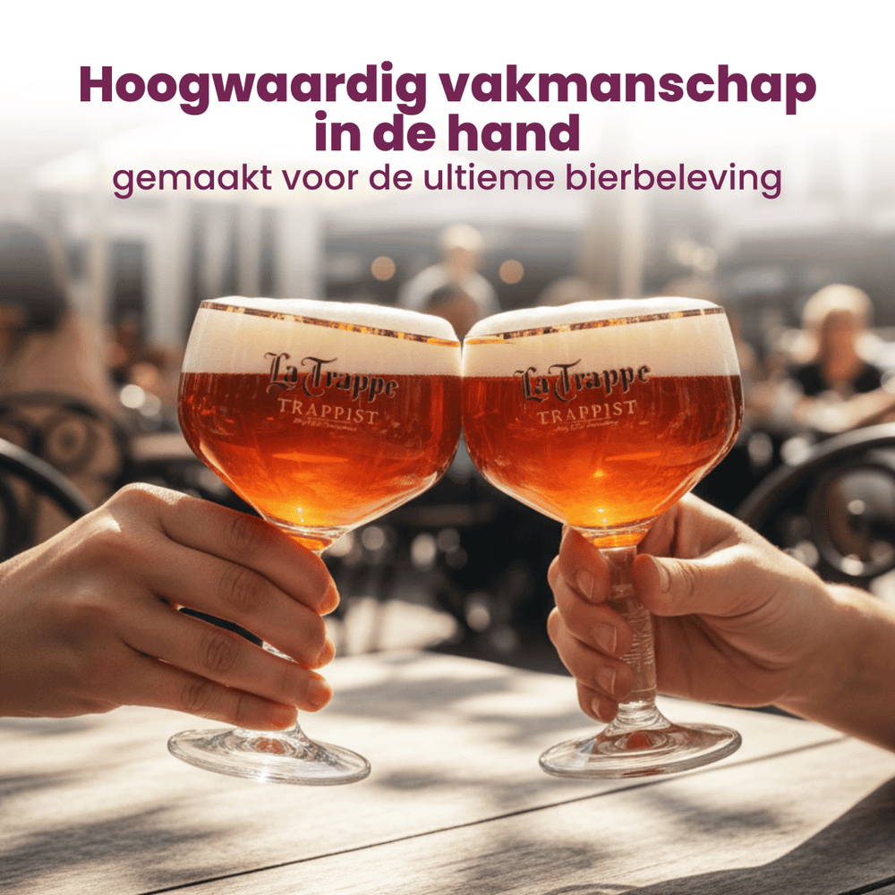 La Trappe Biergläser Bokal 250 ml - 4 Stück
