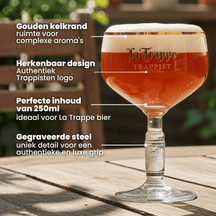 La Trappe Biergläser Bokal 250 ml - 4 Stück