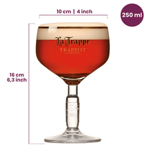 La Trappe Biergläser Bokal 250 ml - 4 Stück
