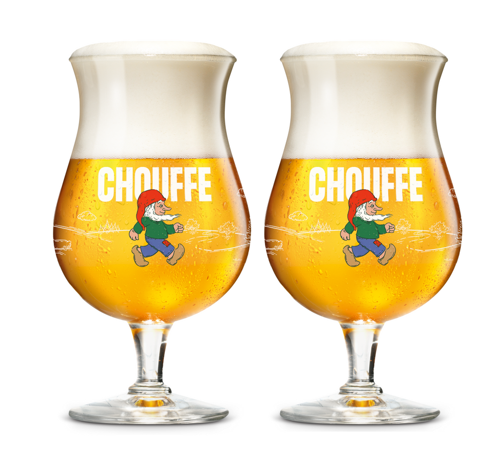 La Chouffe Biergläser 250 ml - 2 Stück
