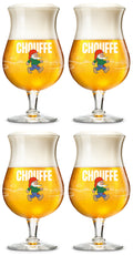 La Chouffe Biergläser 330 ml - 4 Stück
