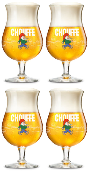 La Chouffe Biergläser 330 ml - 4 Stück
