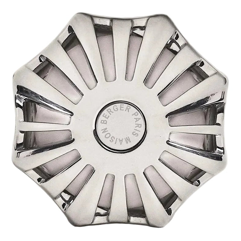 Maison Berger Autodiffuser Metall 4,5cm - Autoduft mit Nachfüllung - Silber