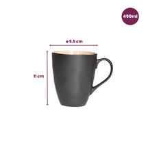 Cosy & Trendy Tassen / Becher - Laguna Old Rose - 450 ml - 4 Stück