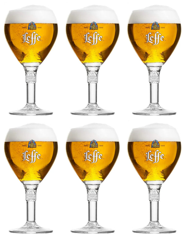 Leffe Biergläser 250 ml - 6 Stück