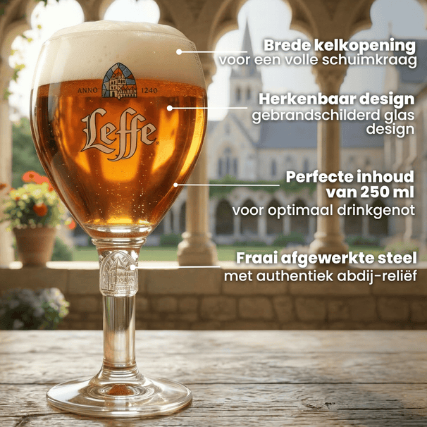 Leffe Biergläser 250 ml - 2 Stück