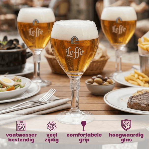 Leffe Bierglas 330 ml - 4 Stück