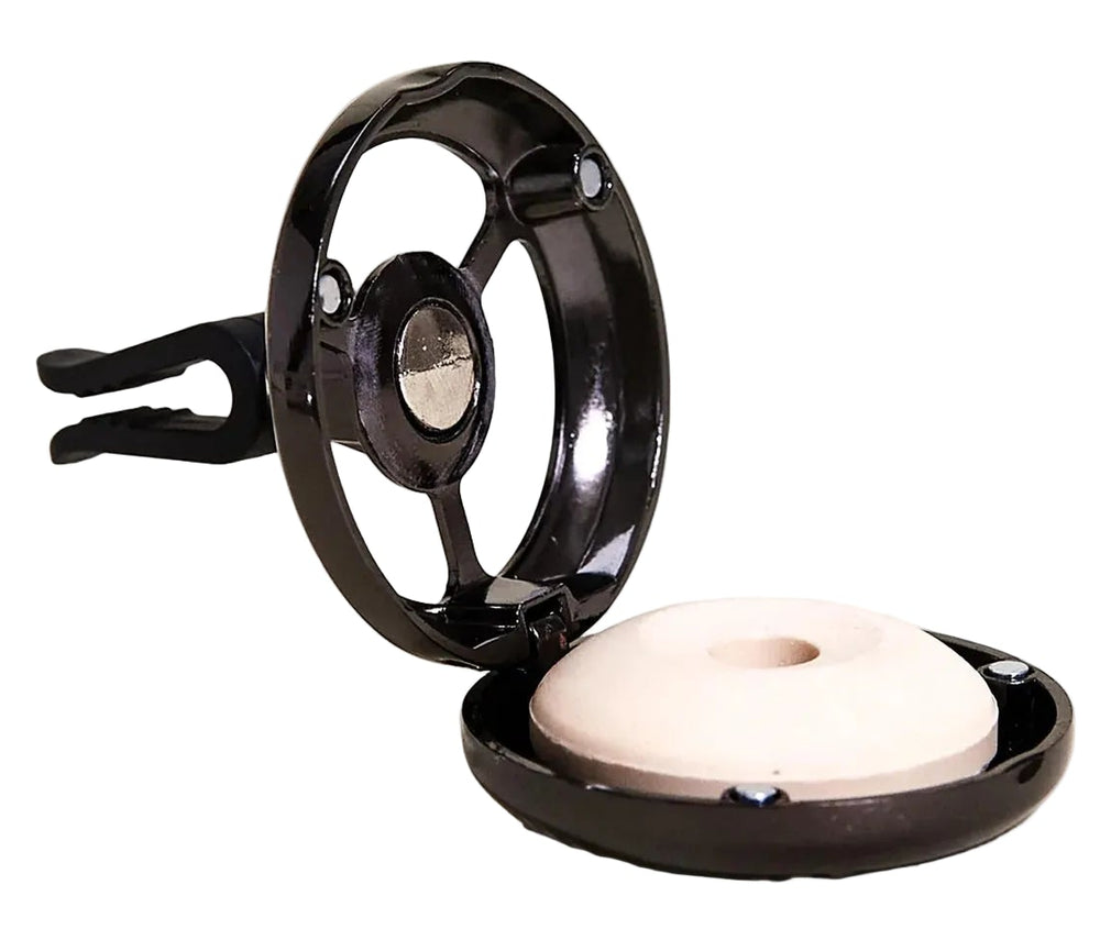 Maison Berger Autodiffuser Autoduft Metall-Keramik 45 mm - Liliflora - Gun Metal