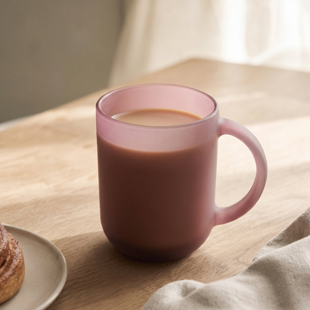 Luminarc Kaffeegläser / Teegläser mit Henkel Moka Delice Cherry - 320 ml - 4 Stück