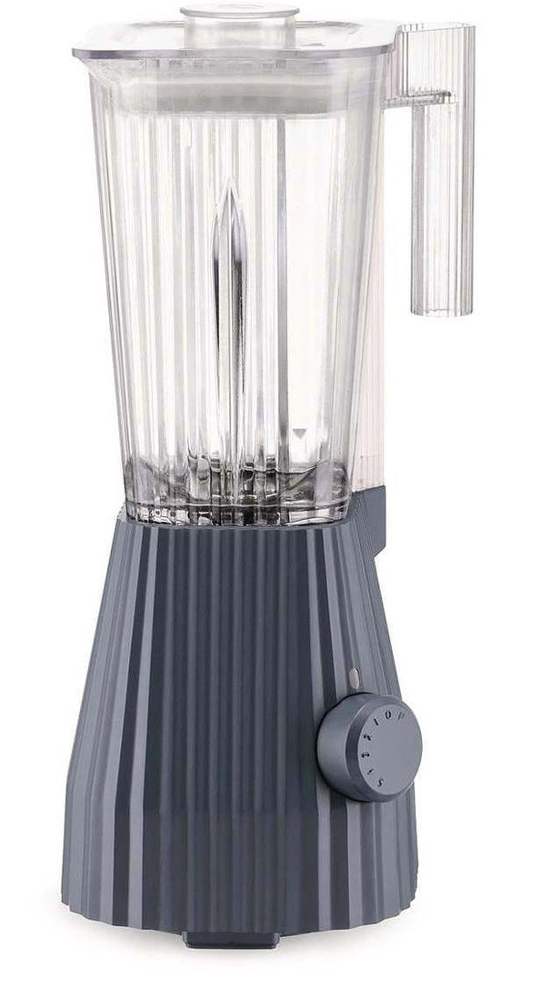 Alessi Standmixer Plissé Grau - 1.5 Liter - 700 W - Michele de Lucchi - MDL09 G