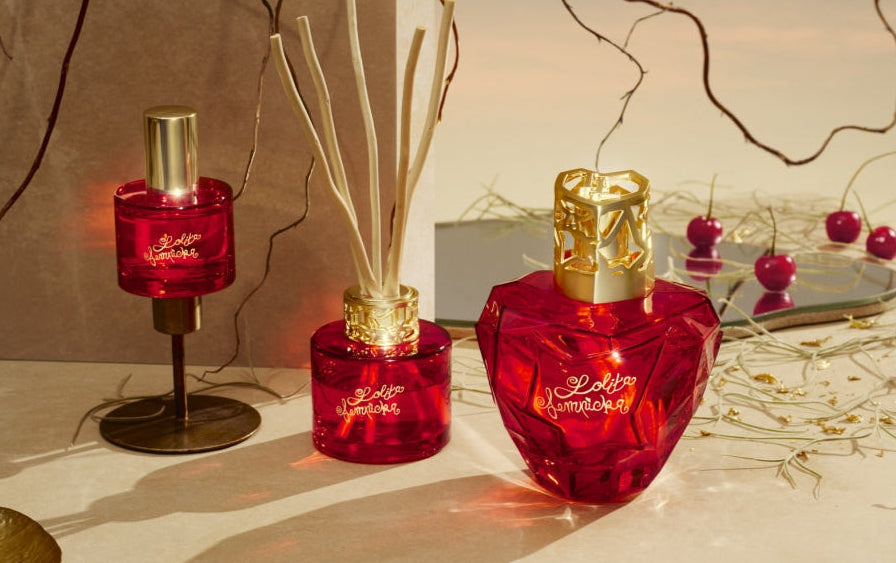 Maison Berger Geschenkset - Duftlampe Lolita Lempicka Sweet - Rot
