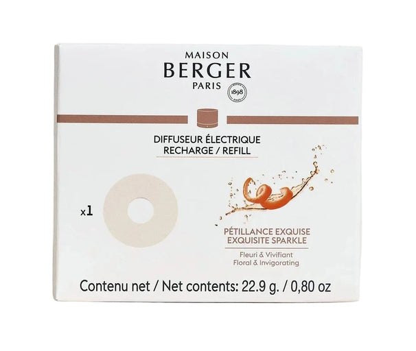 Maison Berger Nachfüllung Keramik 86 mm - für Nomad Diffuser - Exquisite Sparkle
