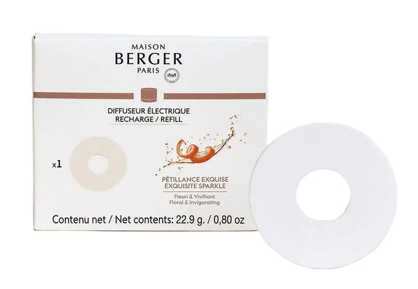 Maison Berger Nachfüllung Keramik 86 mm - für Nomad Diffuser - Exquisite Sparkle