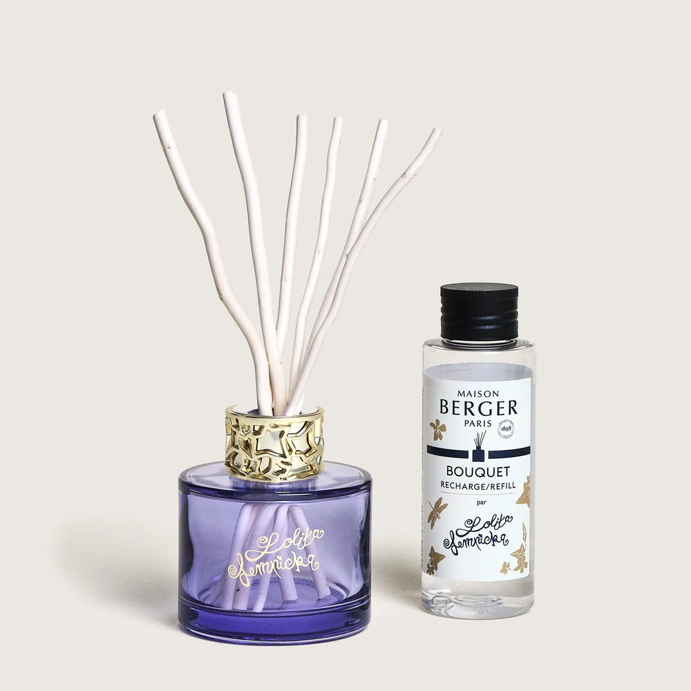 Maison Berger Geschenkset Duo Lolita Lempicka – Duftstäbchen 80 ml &amp; Raumspray 50 ml – Lila