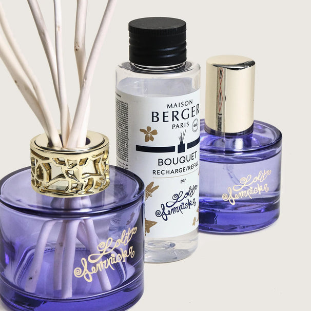 Maison Berger Geschenkset Duo Lolita Lempicka – Duftstäbchen 80 ml & Raumspray 50 ml – Lila