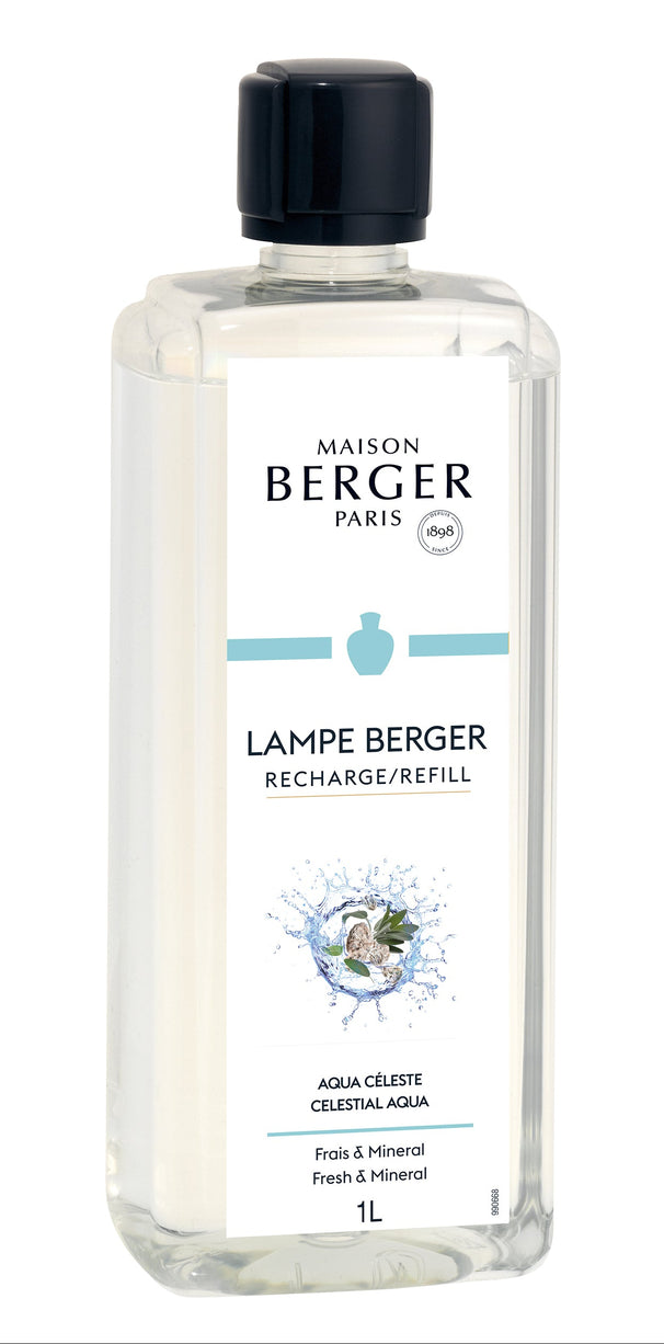 Maison Berger Nachfüllung Duftöl 1L - Duft für Lampe - Celestial Aqua