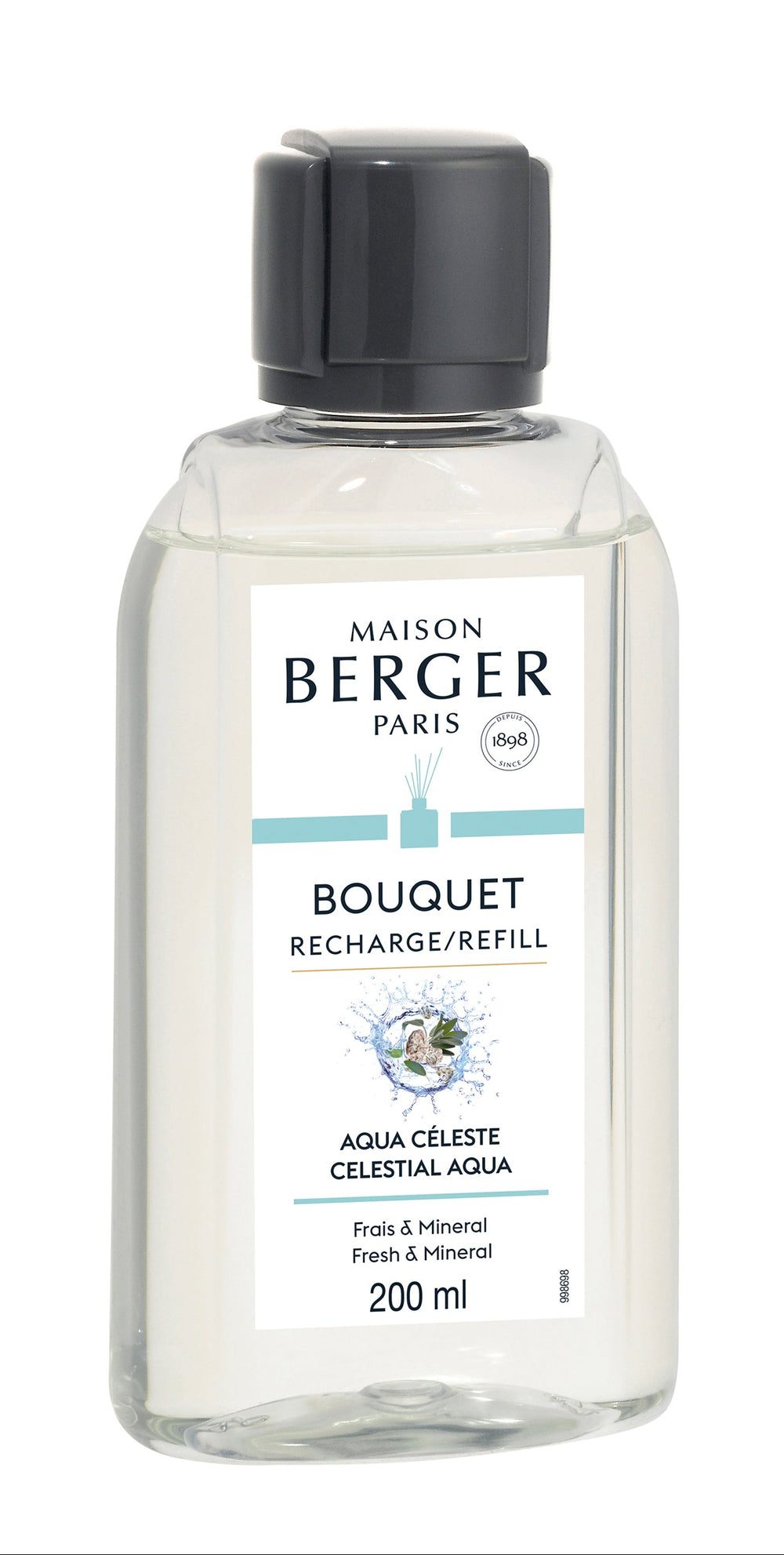 Maison Berger Duftöl Nachfüllung 200 ml - Duftstäbchen - Celestial Aqua